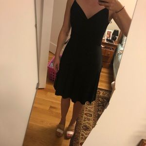 Donna Rico black midi dress